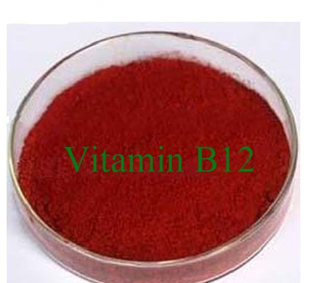 Добавки витамина CAS 68-19-9, безвкусный витамин B12 Cyanocobalamin